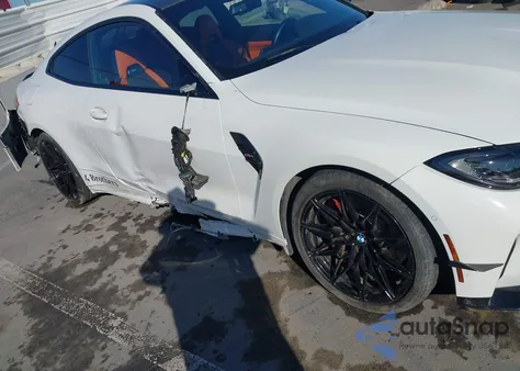 2021 BMW M4 из США, поврежденный, VIN WBS53AZ09MCH15574